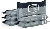 Amazon Basics Extra Large Flushable Wipes, 360 Wipes (6 Packs of 60), Adult Wet Wipes and Resealable Closure, Packaging May Vary