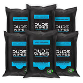 DUDE Wipes Unscented Adult Flushable Travel Wipes, Camping, 108 Count