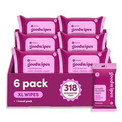 goodwipes Flushable Wipes (6 Pack)