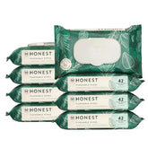 The Honest Company Flushable Wipes, Hypoallergenic, Tropical Leaves, 336ct