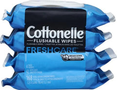 Cottonelle Fresh Care Flushable Wipes, 42 Wipes per Pack (Pack of 16)