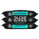 DUDE Wipes Mint Chill Adult Flushable Wet Wipes, Refreshing, 144 Count