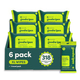 goodwipes Flushable Wipes (6 Pack) (50 Count (Pack of 6), Botanical Bliss)