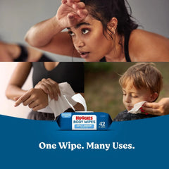 Huggies Extra Large Unscented Wipes, 9 Flip-Top Packs, 378 Count