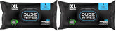 DUDE Wipes, 48 Count, 2 Pack | Flushable | Unscented | Extra-Large | Vitamin-E & Aloe