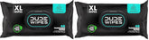 DUDE Wipes, 48 Wipes, 2 Pack | Flushable | Mint Chill | Extra-Large | Eucalyptus & Tea Tree Oil