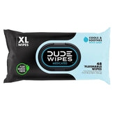 DUDE Wipes Medicated Hemorrhoid Flushable Wipes, Witch Hazel, 48 Count
