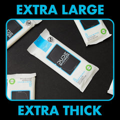 DUDE Wipes On-The-Go No Rinse Shower Body Wipes, Fragrance Free, 24 Count