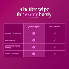 goodwipes Flushable Wipes (6 Pack)