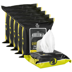 The Nobleman Cleansing Wipes 6 Pack (180 ct., Charcoal)
