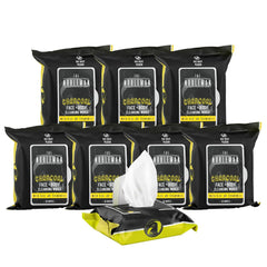 The Nobleman Charcoal Purifying & Detoxifying Face + Body Cleansing Wipes