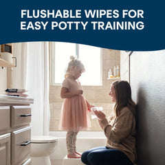 Cottonelle Fragrance Free Flushable Wipes, 8 Packs, 42 Wipes per Pack